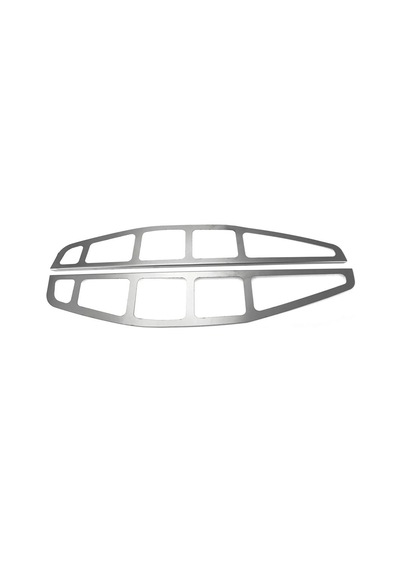 Fiat Doblo Krom Stop Çerçevesi 2000-2006 Arası 2 Parça P.çelik
