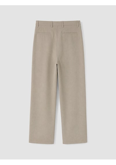 Lcw Vision Bej Relax Fit Erkek Pileli Pantolon
