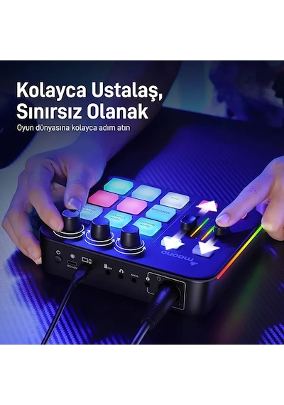 Maonocaster G1 Neo Oyun Ve Yayıncı Ses Mikseri Ses Kartı