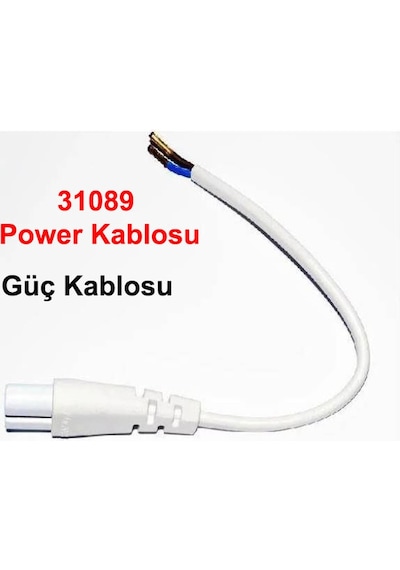 Phılıps Led Bant Armatur 31089 Power Kablosu / 31090 Ek Kablosu Ek Kablosu