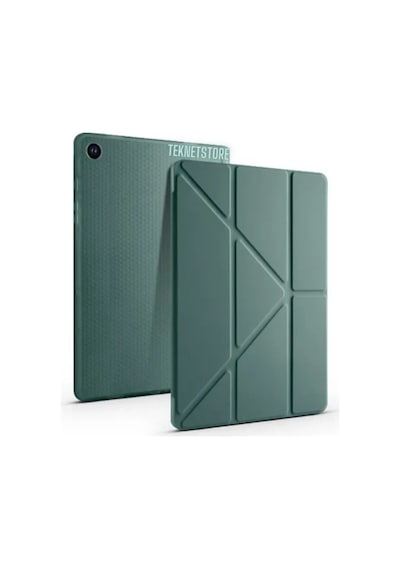 Samsung Galaxy Tab A9 Plus 11 Inç Uyumlu Kılıf Kalem Bölmeli Arkası Silikon Kapak Kılıf Sm-x210 Kılıf