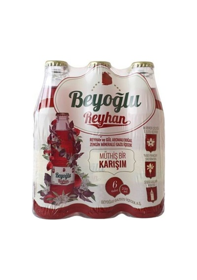 Beyoğlu Gazoz Reyhan 6x250 Ml