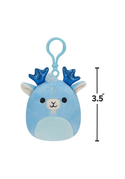 Squishmallows Kirin Xam Klipsli 9 Cm Cp00125 Çok Renkli