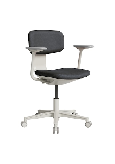 Tesla Comfort Çalışma Koltuğu - Koyu Gri Kumaş 61x74-86x60 Cm Siyah Tesla Comfort Çalışma Koltuğu - Koyu Gri Kumaş 61x74-86x60 Cm Siyah