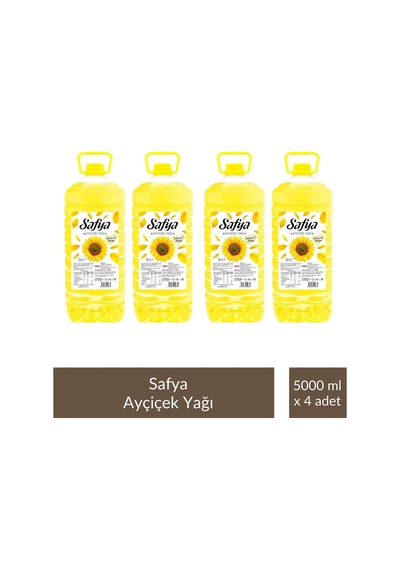 Ayçiçek Yağı 5 Litre X 4 Adet Diğer