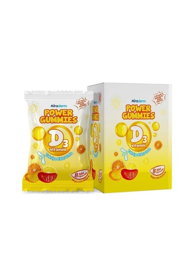 Mıraderm Power Gamiıes 8 Poşet Gummy