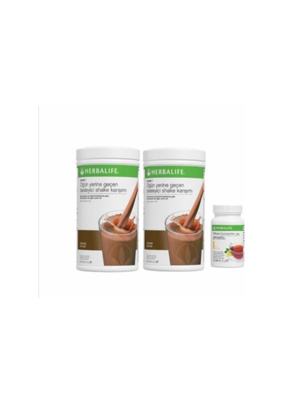 2 Adet Çikolata Aromalı Shake+50gr Limon Aromalı Çay