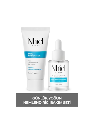 Nhiel Thermal Yoğun Nemlendirici ve Bariyer Güçlendirici Günlük Bakım Seti