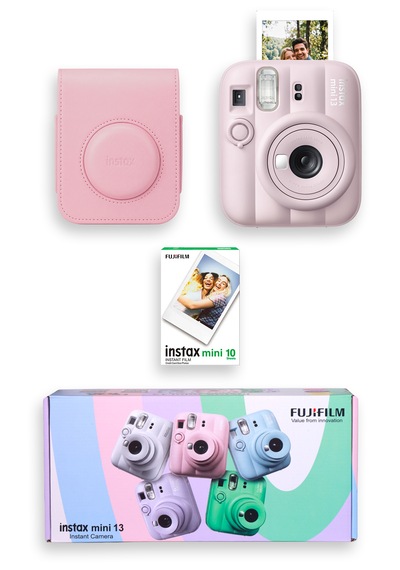 Instax Mini 13 Şipşak Fotoğraf Makinesi + Çanta + 10'lu Film