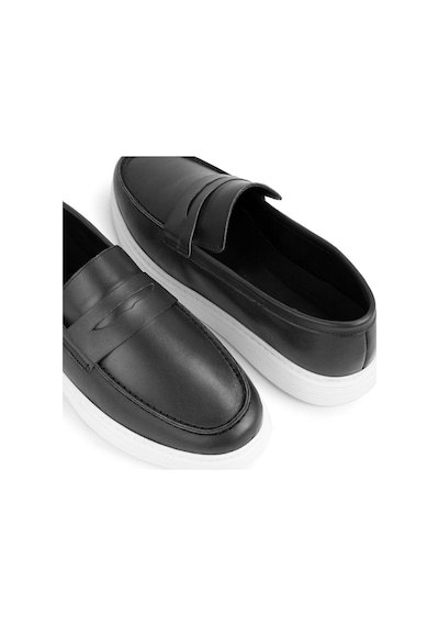 Trim Hakiki Deri Erkek Günlük Ayakkabı Loafer Ayakkabı, Hafif Ayakkabı, Yazlık Ayakkabı