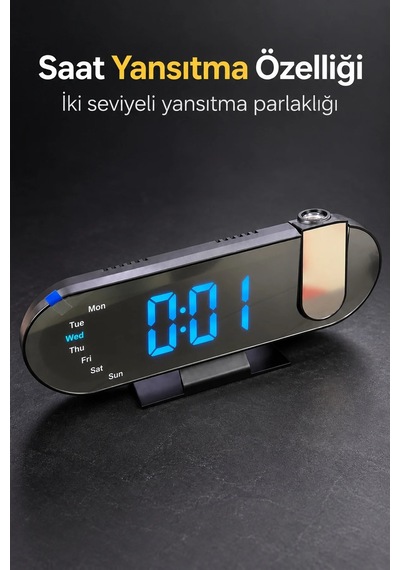 Ers Ds3827 Masa Saati Çok Renkli