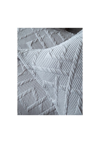 Bedline Tek Yatak Örtüsü Çift Kişilik Zen Gri 230x240 Cm