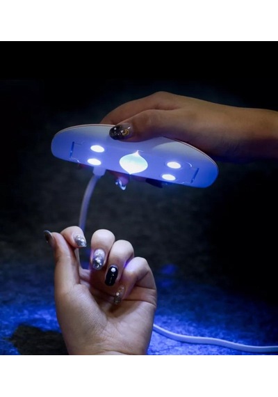 Mini Tırnak Kurutucu Uv Led Lamba 6w Pembe