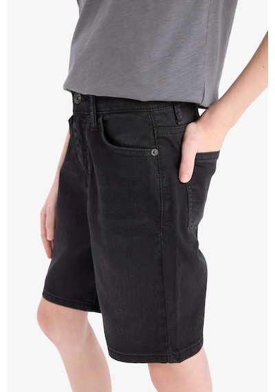 DeFacto Erkek Çocuk Jean Şort D7898A825SPNM40