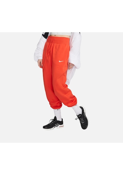 Nike Phoenix Fleece High-rise Yüksek Bel Kadın Eşofman Altı -sportxstore Turuncu