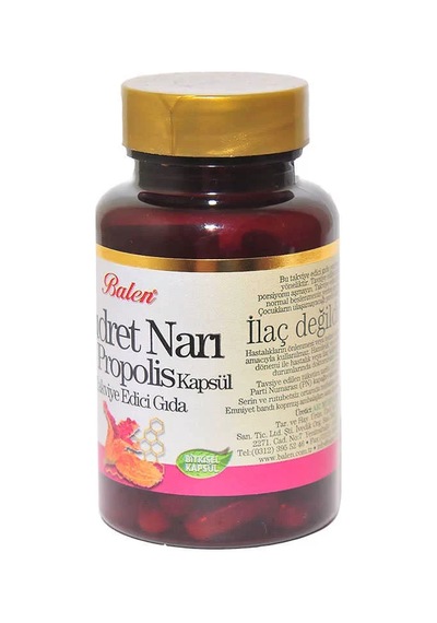 Kudret Narı Propolis 60 Kapsül