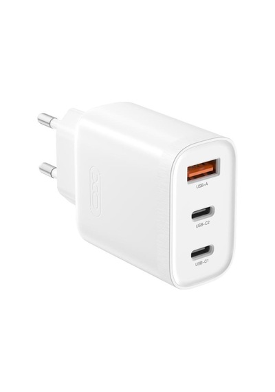 L117 Eu 45w 3a 1 X Usb-a - 2 X Usb-c 3 Çıkışlı Hızlı Şarj Adaptörü