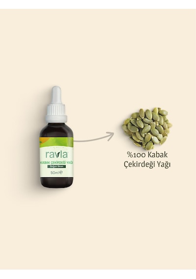 Ravla Kabak Çekirdeği Yağı - 50ml 50 ML