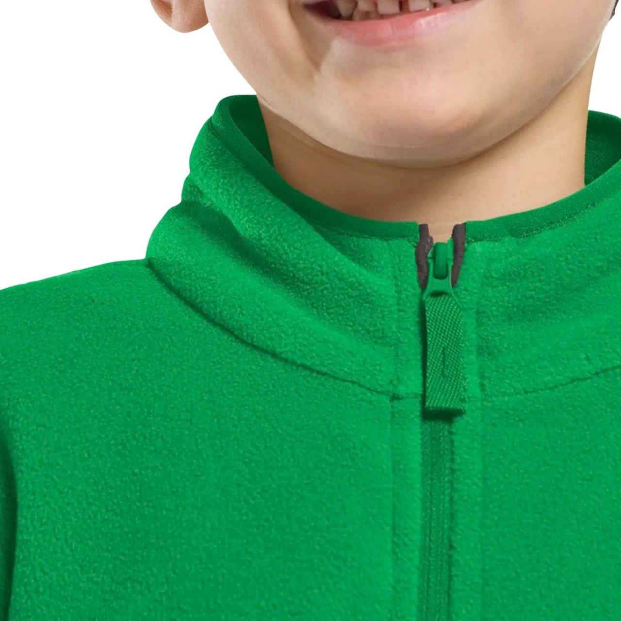 Jack Wolfskın Jack Wolfskin Flowline Ski Kids Unisex Çocuk Yeşil Outdoor Ceketi E0206 Yeşil
