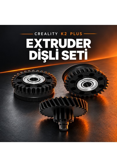 Creality K2 Plus Extruder Dişlisi Siyah