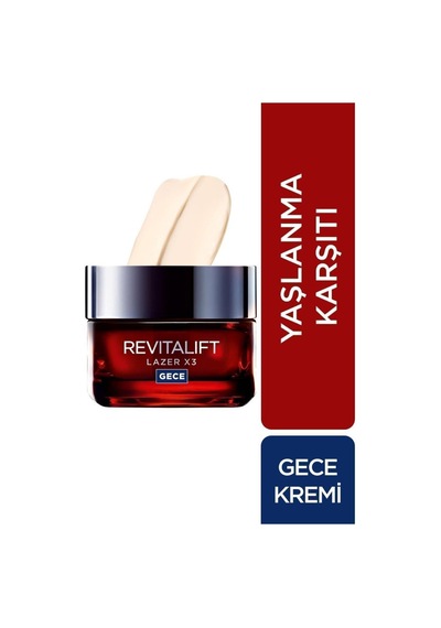 L'Oréal Paris Revitalift Lazer Saf Retinol Gece Serumu + Yoğun Gece Bakım Kremi