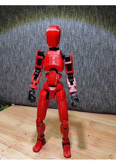 Dummy 13 Extra Büyük Aksiyon Figür Oyuncak 26cm Kırmızı