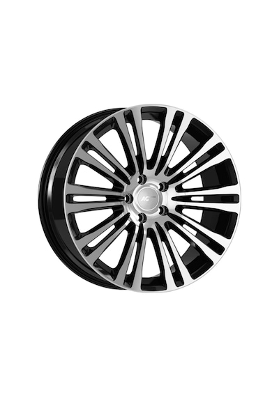 Agt Wheels 19 İnç 5 120 Et13 Siyah Jant Takımı J-4708