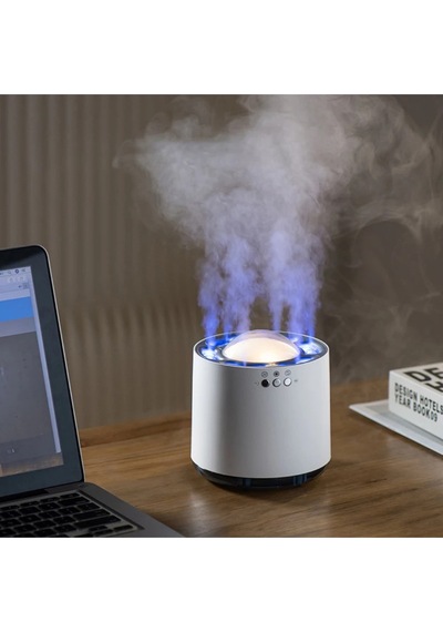 Vilya Rgb Modlu Sese Duyarlı 6 Ledli 800ml Kapasiteli Hava Nemlendiricisi