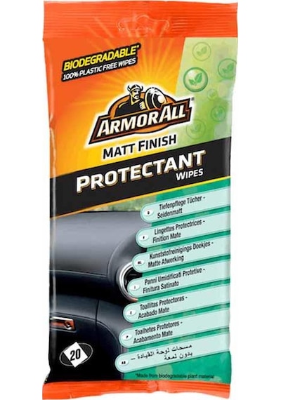 Armor All Tampon Koruyucu Mat Temizlik Mendil 20ad.