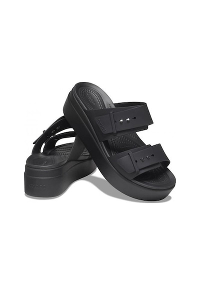 Crocs Brooklyn Buckle Lowwdg Kadın Terlik 207431-001 Çok Renkli