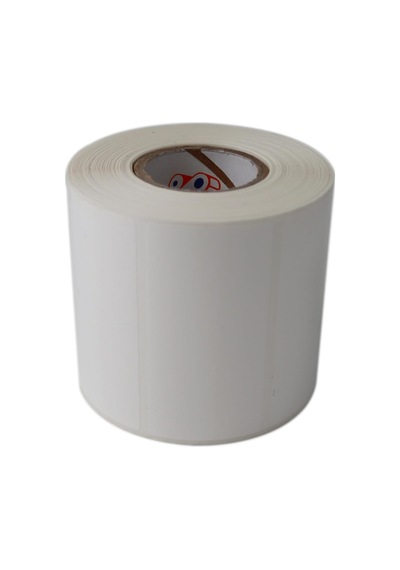 Pp Opak 80mm X 40mm Ruloda 1000 Adet 40mm Kuka Çapında Yırtılmaya Dayanıklı Etiket Çok Renkli