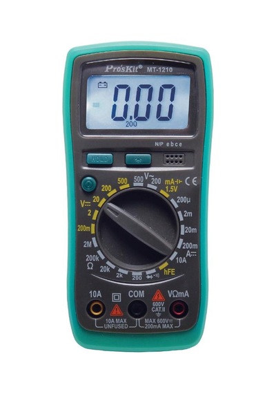 Proskit Mt-1210 3 1/2 Kompakt Dıgıtal Multimetre / Ölçü Aleti