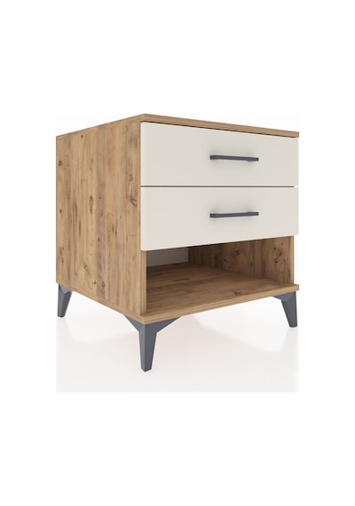 Kronos Komodin 2 Çekmeceli 60x59x64 Çam-aytaşı Çam