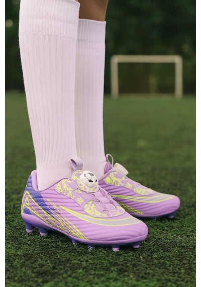 Mini Bonito Üniseks Yeni Nesil Mekanizmalı Futbol Kramponu Lila