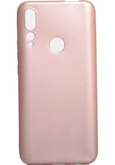 Huawei Y9 Prime 2019 Kılıf Zore Premier Silikon Kapak Rose Gold