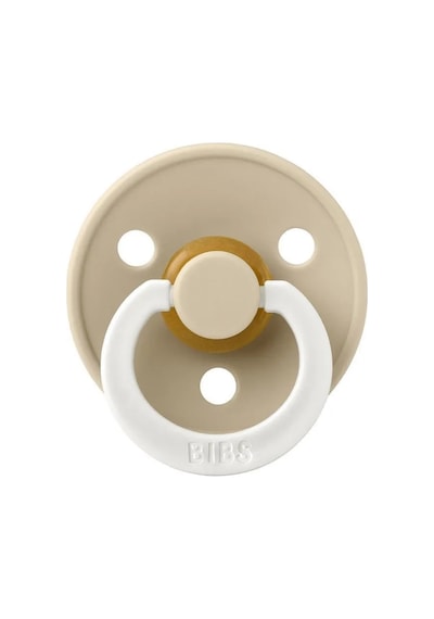Bibs Colour Kauçuk Emzik 6-18 Ay Vanilla Glow Ekru