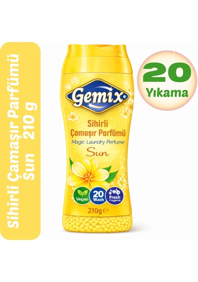 Gemix Sihirli Çamaşır Parfümü Sun 210 Gr Tekli