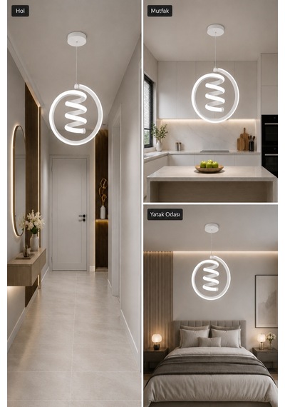 Venor Led Sarkıt Avize Beyaz Işık