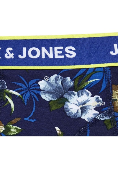 Jack & Jones 12171253 Jacflower Trunks 3 Pack.Noos Siyah