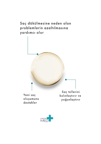Cecemed Stop Hair Loss Saç Dökülmesine Karşı Ampül 30 X7 Ml