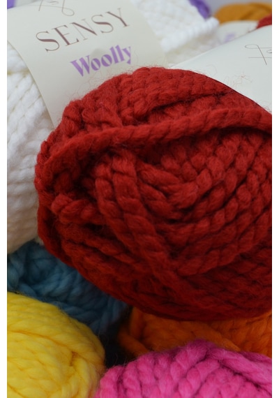 Sensy Premium Wool Ease El Örgü Ipi Atkı Bere Şapka Ip Panço Ipi Hırka Ipliği Gri