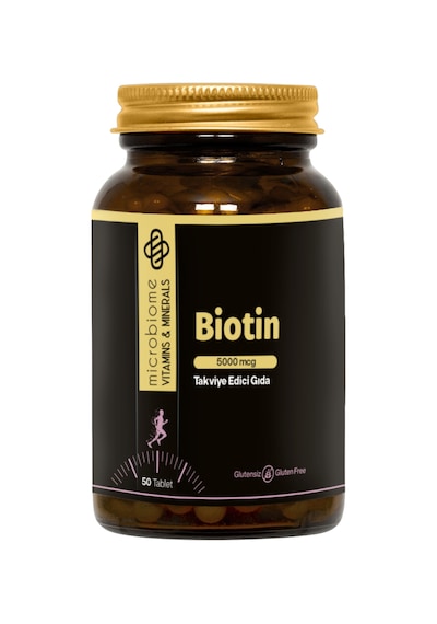Microbiome Biotin 5000 Mcg 50 Tablet