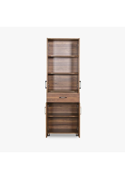 Çok Amaçlı Dolap Ceviz 180 Cm Hard Parlak Suntalem El Yapım Çok Amaçlı Dolap Ceviz 180 Cm Hard Parlak Suntalem El Yapım