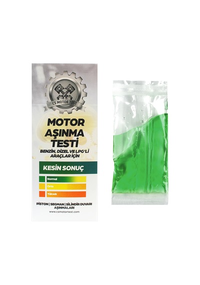 Cs Motor Aşınma Testi - Avantajlı 10'lu Paket