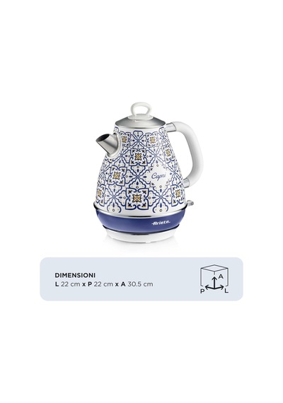Ariete Capri Elektrikli Su Isıtıcı 1,7 Litre Kettle 2869/0c - Pas