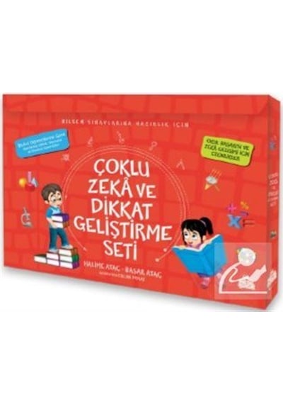 Çoklu Zeka ve Dikkat Geliştirme Seti (10 Kitap) / Halime Ataç