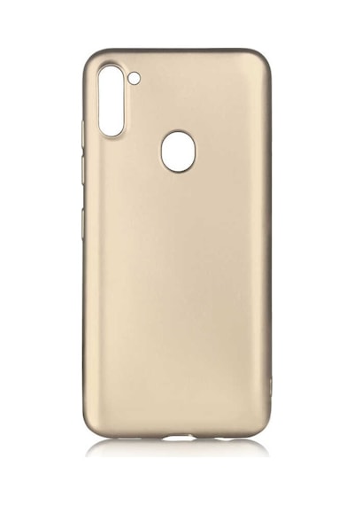 Samsung Galaxy Uyumlu A11 Kılıf Zore Premier Silikon Kapak-Siyah