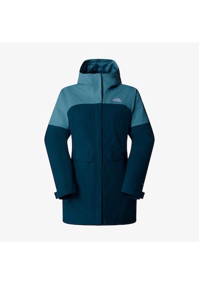 The North Face Dryvent Triclimate 3in1 Kadın Mavi Outdoor Mont Nf0a88t94oj1