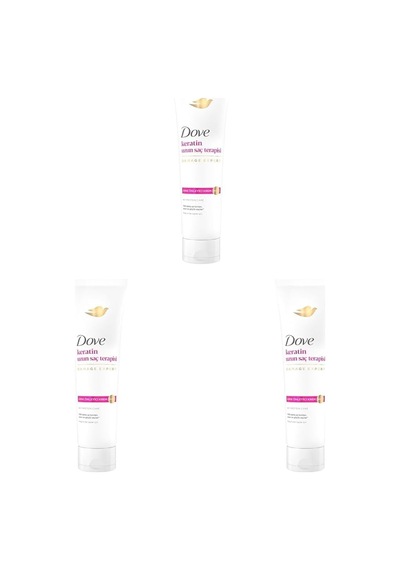 Kırık Önleyici Krem Keratin Uzun Saç Terapisi 150 Ml 3 Paketi