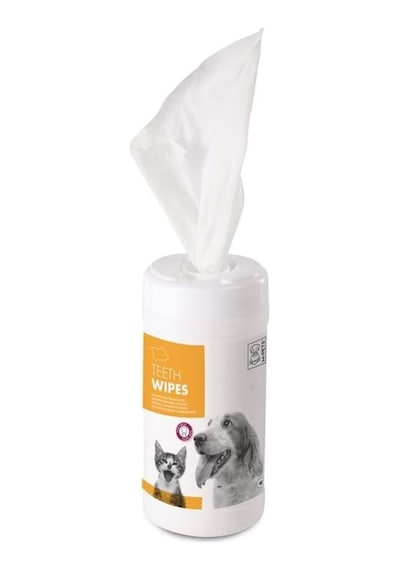 Kedi/köpek Diş Temizleme Mendili 40lı